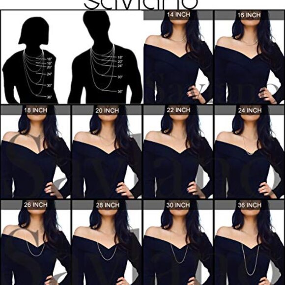 Sterling Silver Y Necklace Elegant Minimal Chic Italian Bead Chain Pendant - Picture 6 of 8